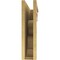 Ekena Millwork 7"W x 28"D x 28"H Thin Highland Rough Cedar Woodgrain TimberThane Corbel, Primed Tan CORUR07X28X28HLDRCPR - alternate 4